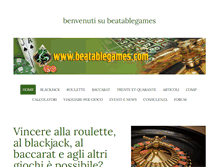 Tablet Screenshot of beatablegames.com